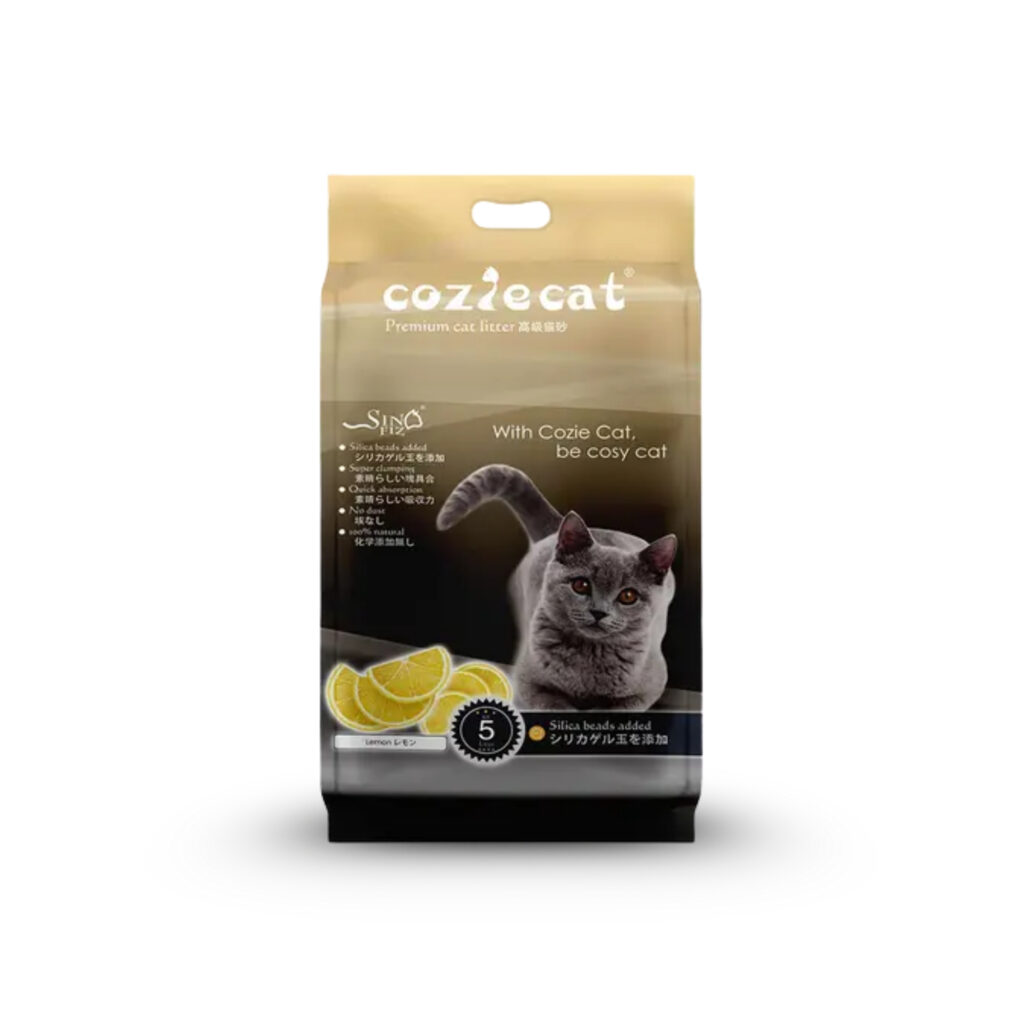 Cozie Cat Litter Lemon 5LT