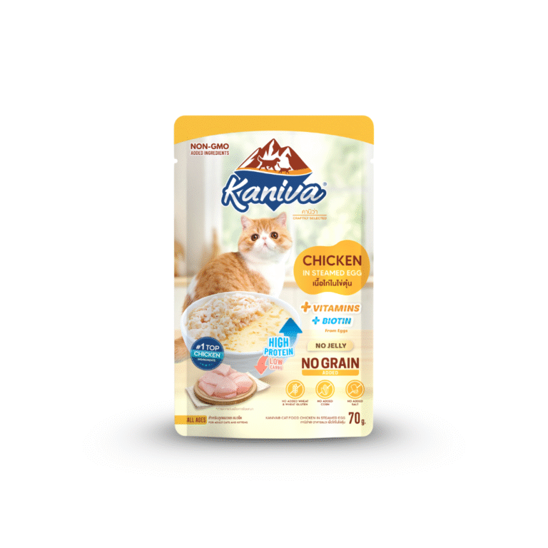 Kaniva Chicken In Steamed Egg Pouch 70gm