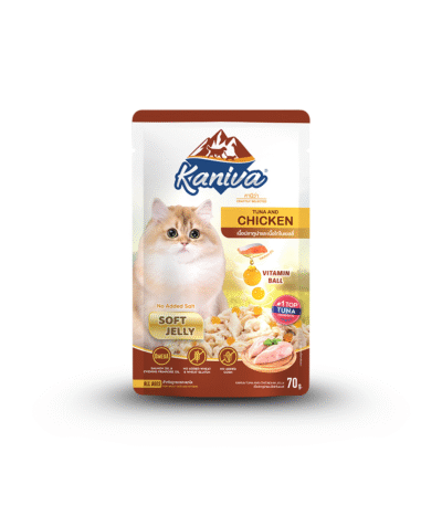 Kaniva Tuna and Chicken Soft Jelly Pouch 70gm