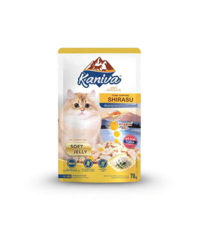 Kaniva Tuna Topping Shirasu Soft Jelly Pouch 70gm