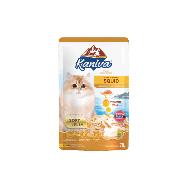 Kaniva Tuna Topping Squid Soft Jelly 70gm