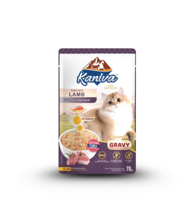 Kaniva Tuna with Lamb Gravy Pouch 70gm