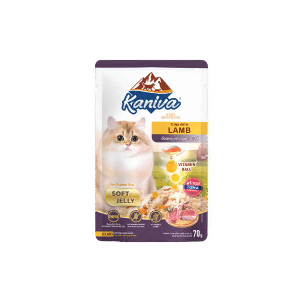 Kaniva Tuna with Lamb Soft Jelly Pouch 70gm