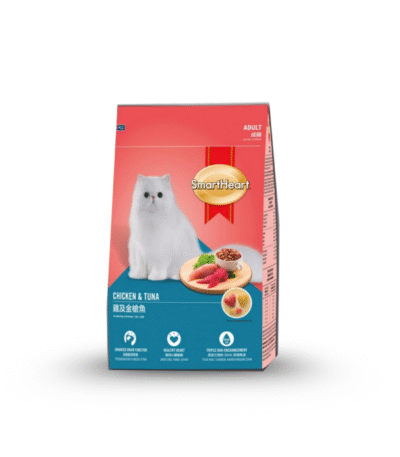 SmartHeart Adult Dry Cat Food Chicken and Tuna 7kg