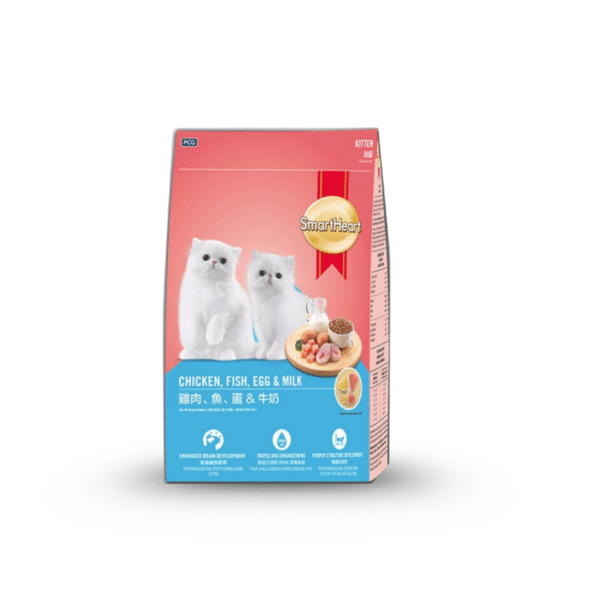 Smart Heart Kitten Chicken, Fish, Egg & Milk