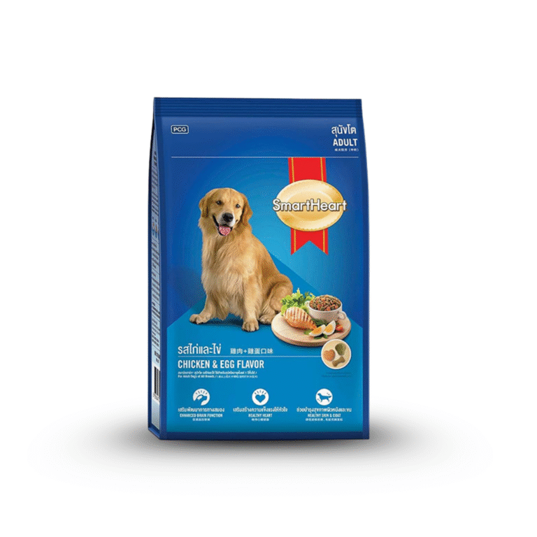 SmartHeart Adult Dog Food Chicken and Egg 7kg