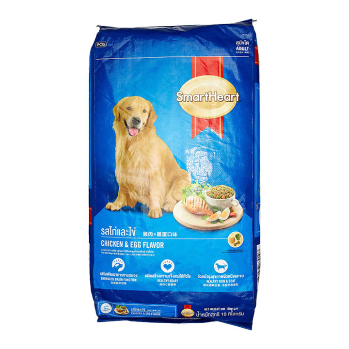 SmartHeart Adult Dog Food Chicken & Egg 7kg