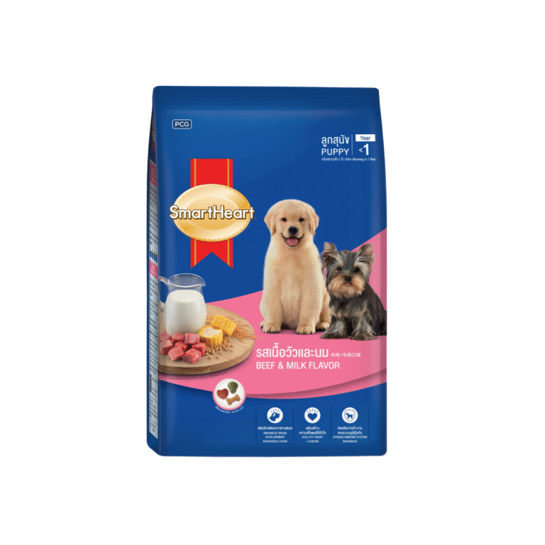 Smartheart Puppy Dog Food Beef Milk 2.7kg