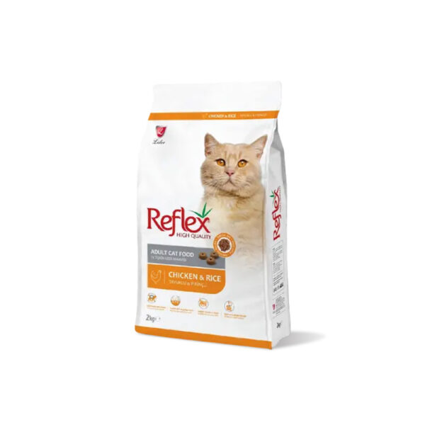 Reflex Adult Cat Food Chicken and Rice 2kg