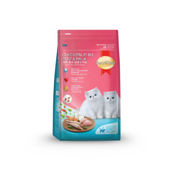 SmartHeart Kitten Chicken, Fish, Egg and Milk 1.1kg