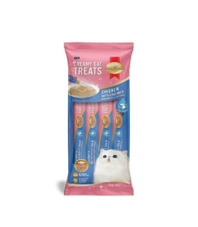 SmartHeart Cat Treats Chicken Goat Milk 15g