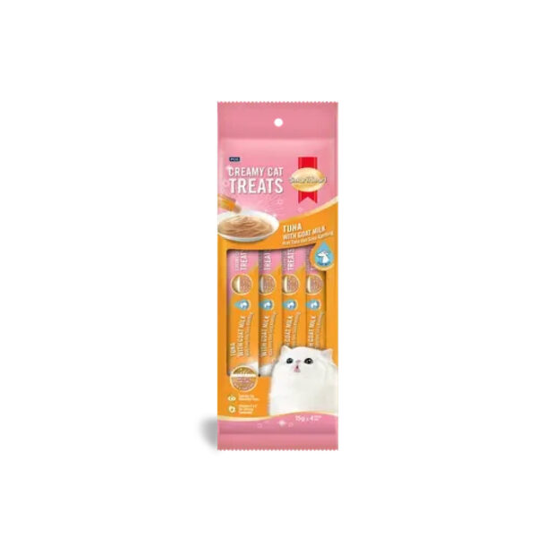 SmartHeart Cat Treats Tuna Goat Milk 15G