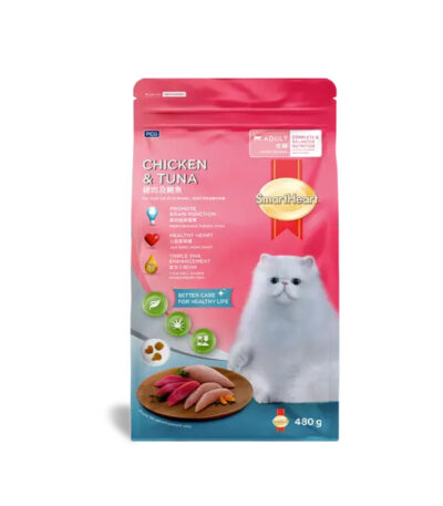 SmartHeart Cat Tuna and Chicken 480g