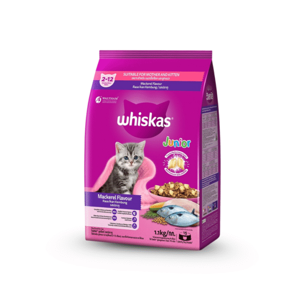 Whiskas Junior Mackerel 1.1kg