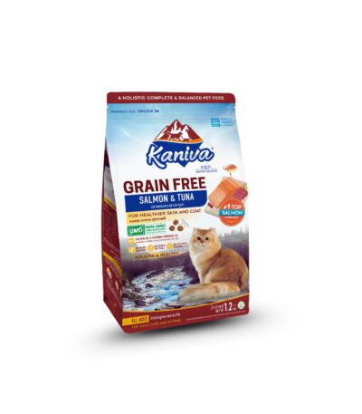 kaniva grain free formula salmon & tuna flavour 2.5 kg