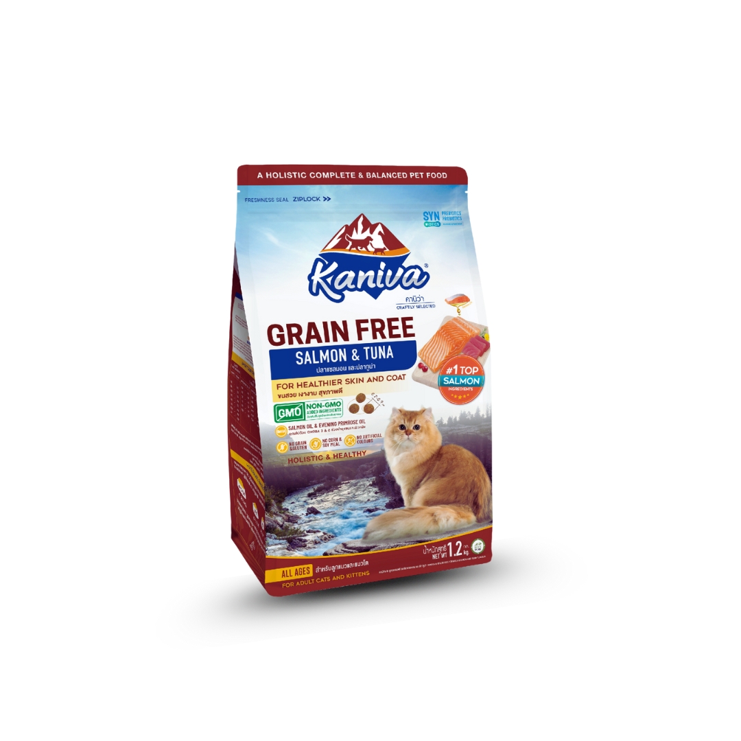 KANIVA GRAIN FREE FORMULA SALMON & TUNA FLAVOUR 2.5 KG kaniva grain free formula salmon & tuna flavour 2.5 kg