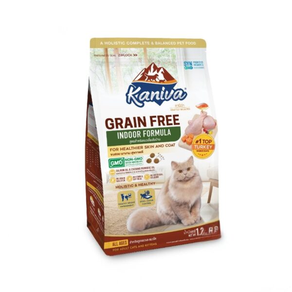 Kaniva Grain Free Formula For Indoor Cat 1.2 Kg