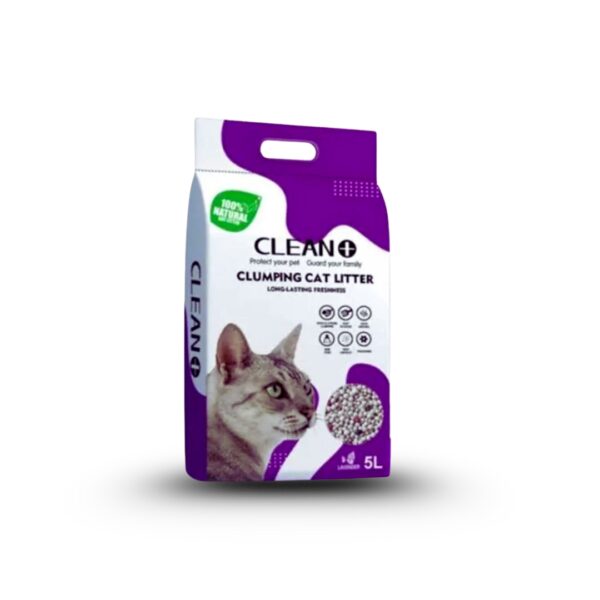 Clean Plus Cat Litter Levender 5L