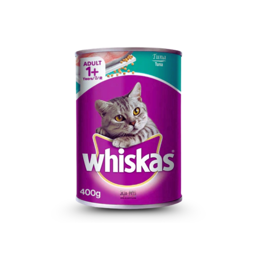 Whiskas Can Tuna 400gm